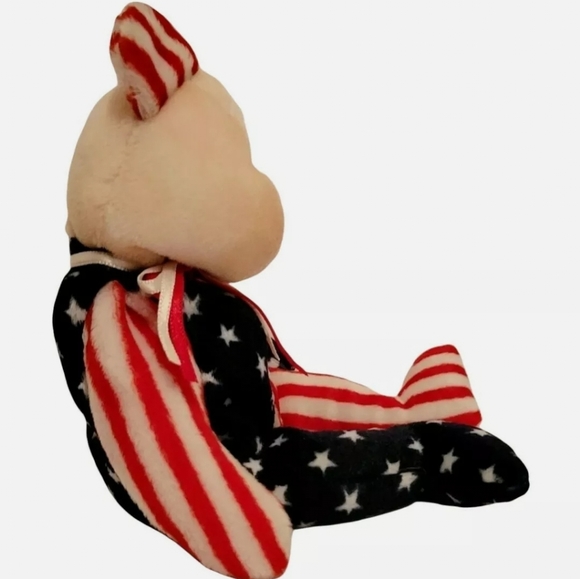 Original *RARE* Ty Beanie Baby “Spangle” KR Pink Face, *RARE WITH ERRORS* Mint - Picture 3 of 7